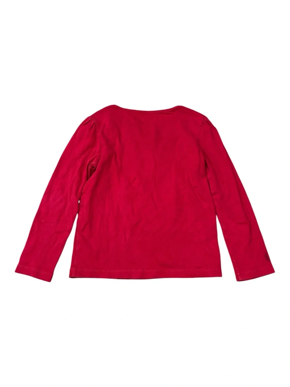 Gymboree 100% Cotton‎ Y2K Corduroy Polka Dot Heart Red Long Sleeve Size 7